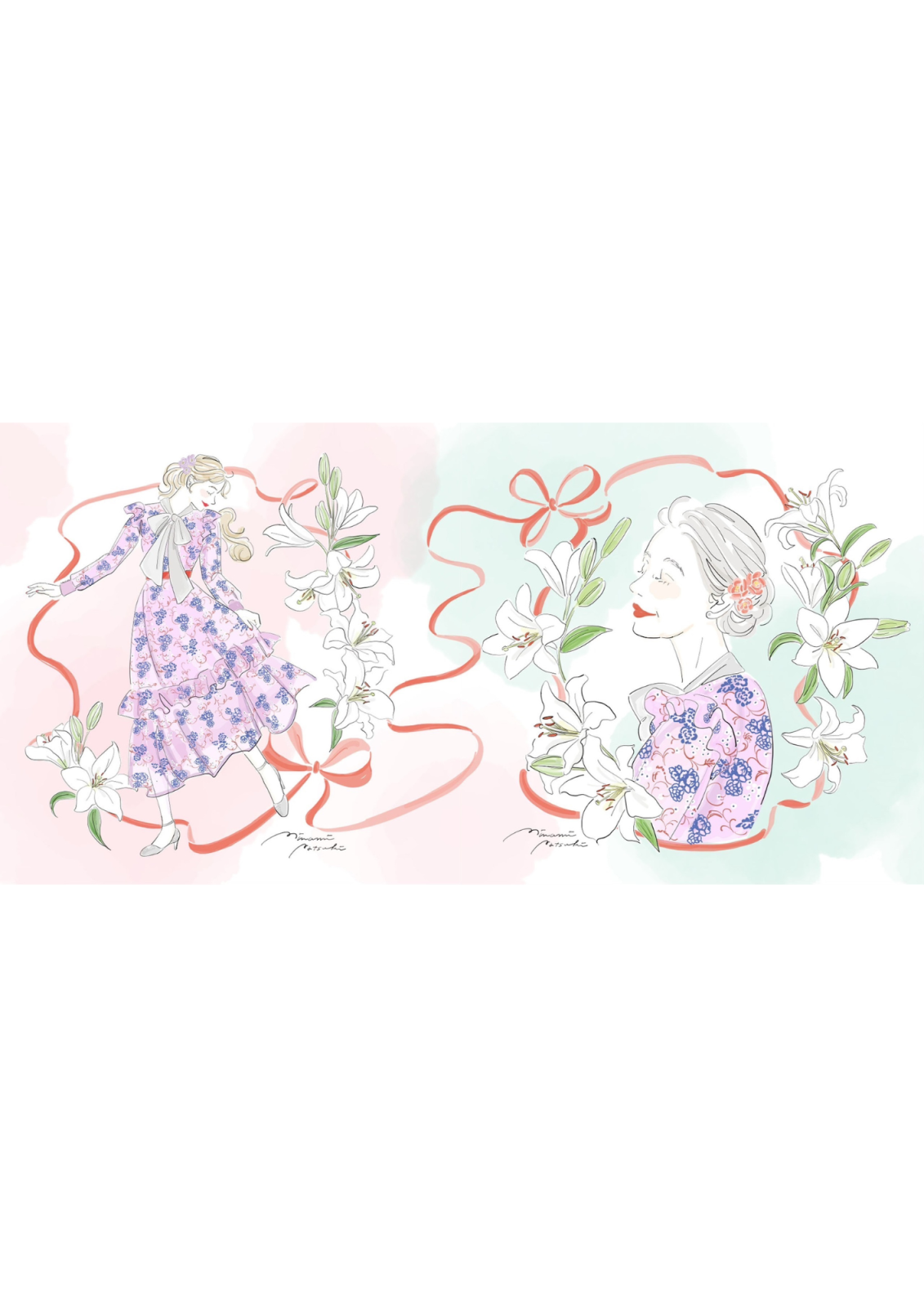 〈ADELLY× 南夏希〉  Timeless ADELLY drop -Rose flavor-