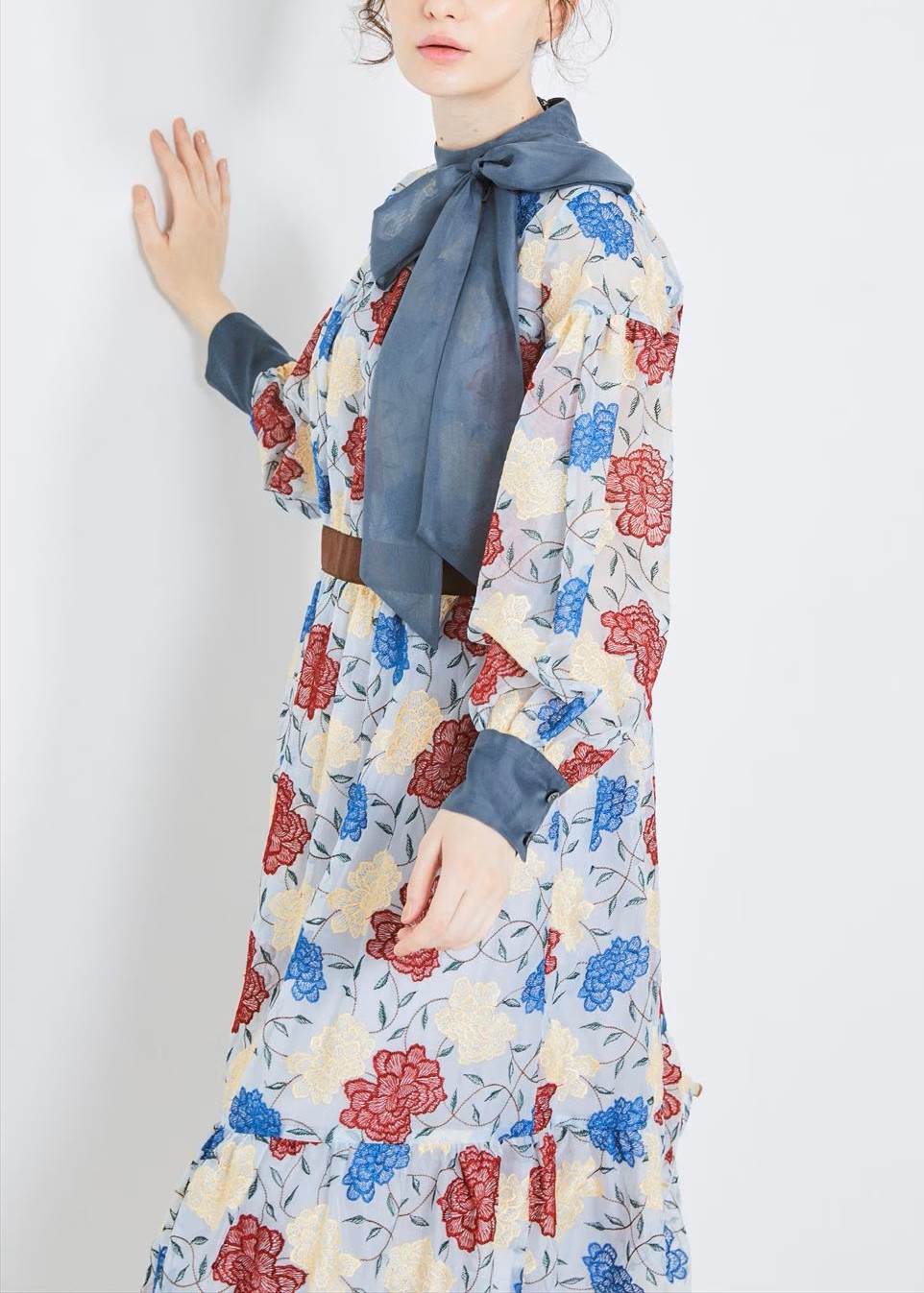 リボンヨークワンピース