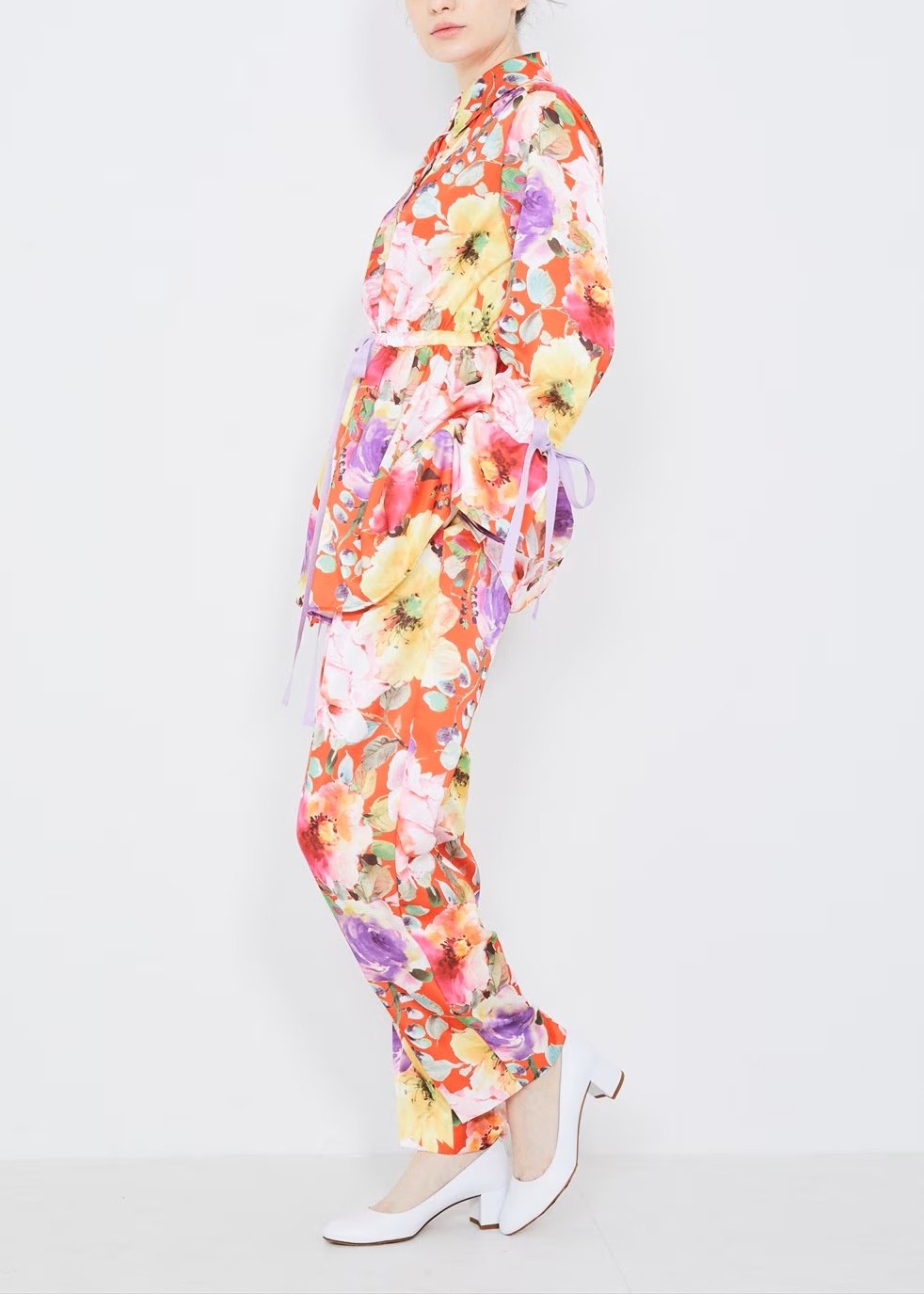 ラージフラワードロストパンツ