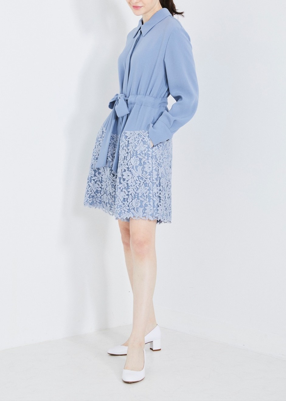 シャツスタイルオールインワン