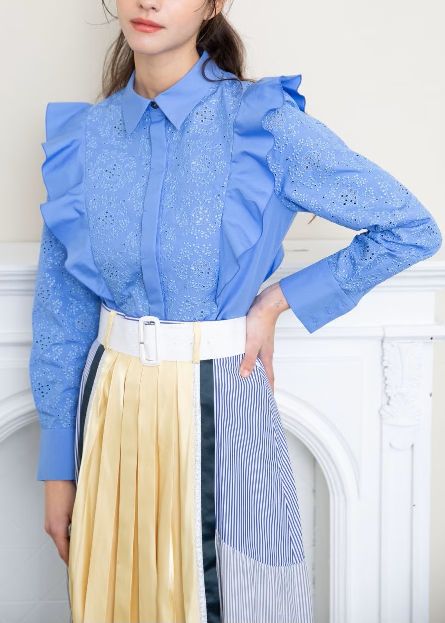 パネルフリルシャツ | すべての商品 | ADELLY ONLINE SHOP