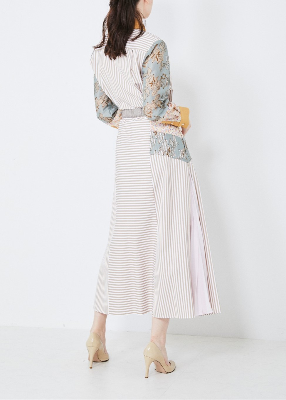 ピンタックパッチシャツ