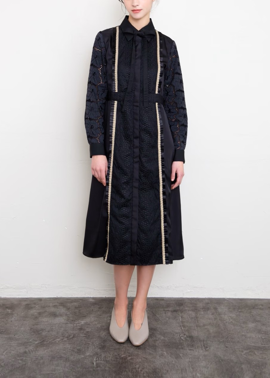 パッチワークエンブロイダリーワンピース～Rebirth Collection～