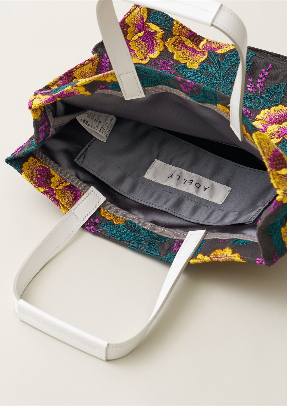 EMBROIDERY PETITE TOTE BAG