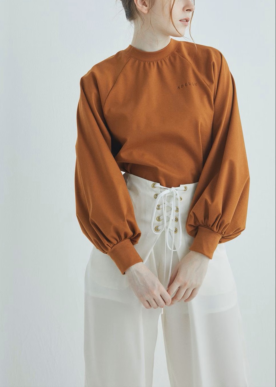 ラグランドレスカットソー