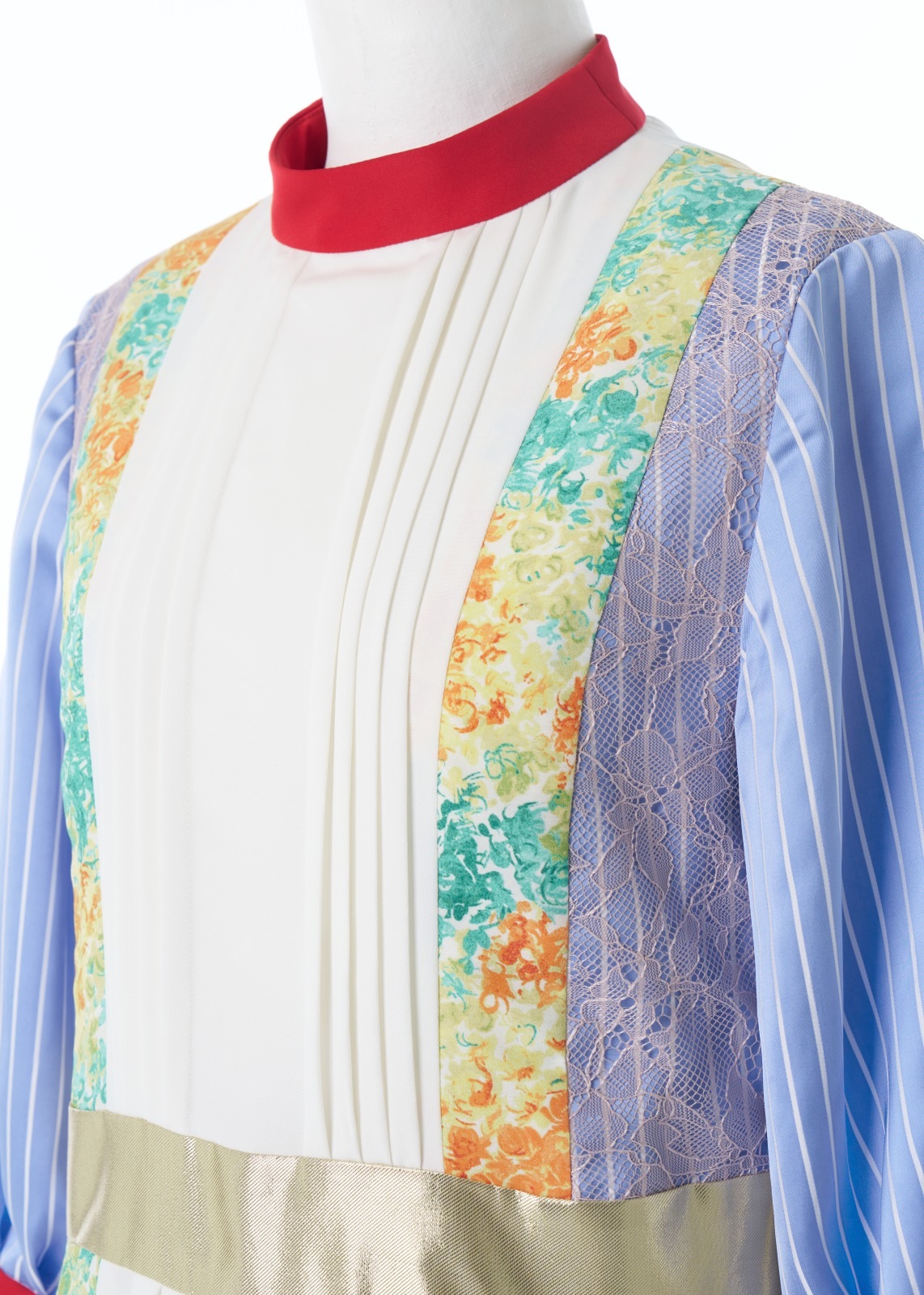 パッチワークワンピース