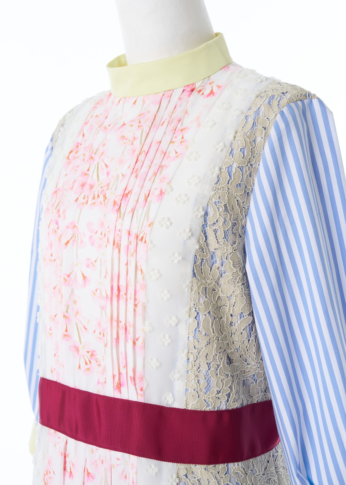 パッチワークワンピース