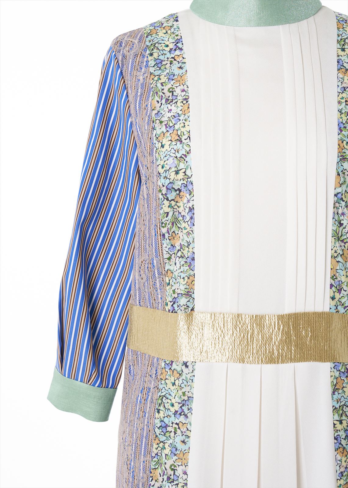 パッチワークワンピース