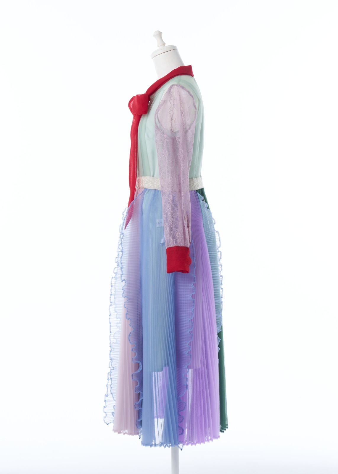 マルチミックスリボンワンピース