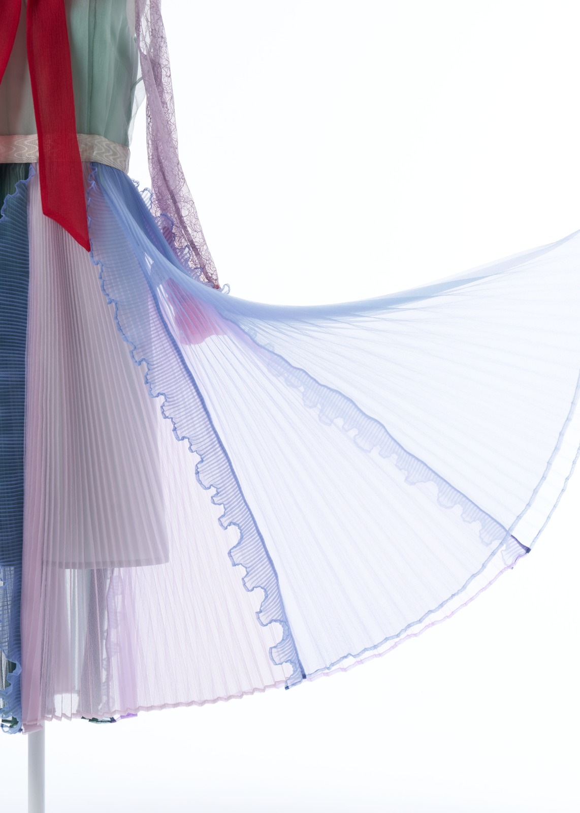 マルチミックスリボンワンピース