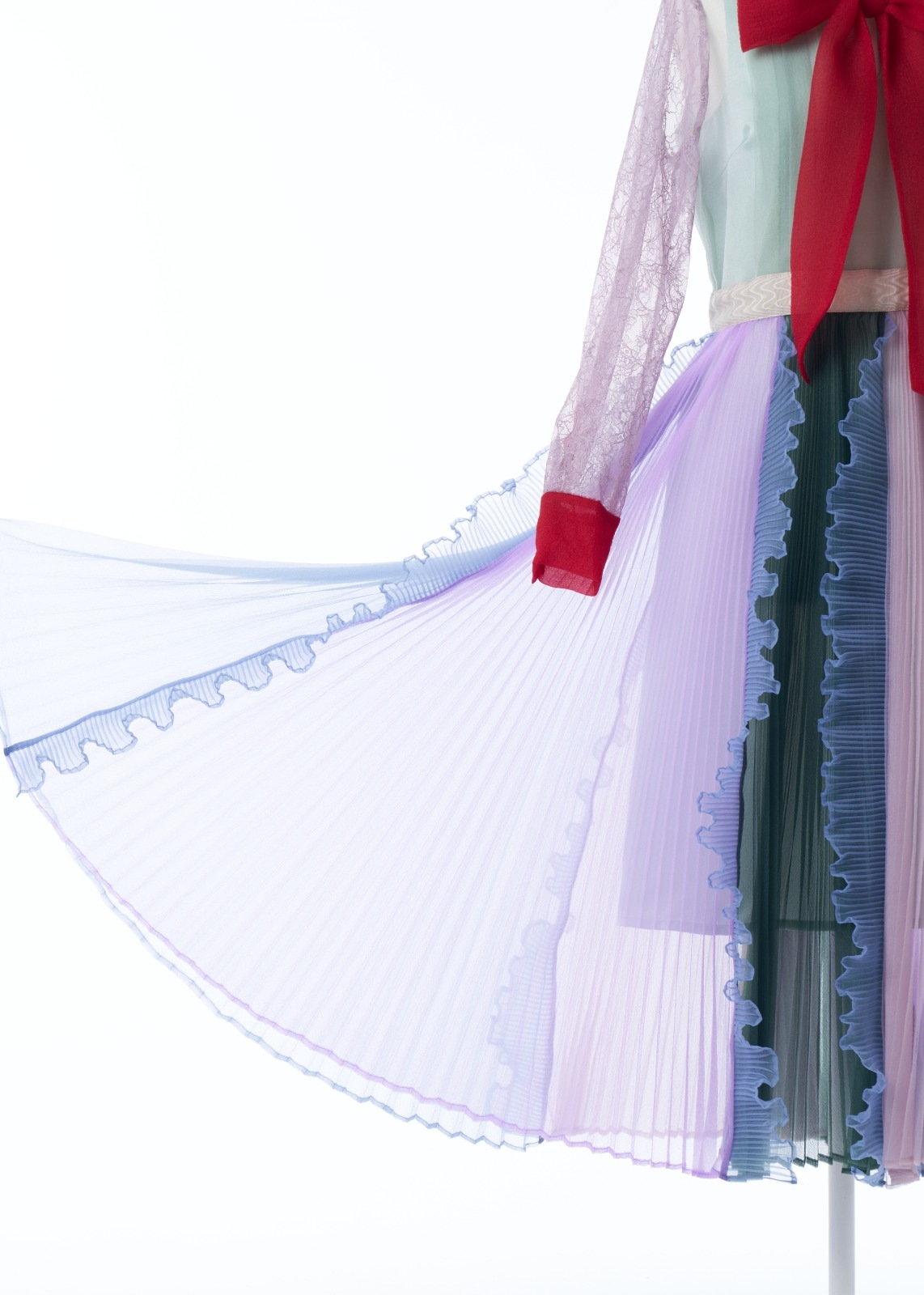 マルチミックスリボンワンピース