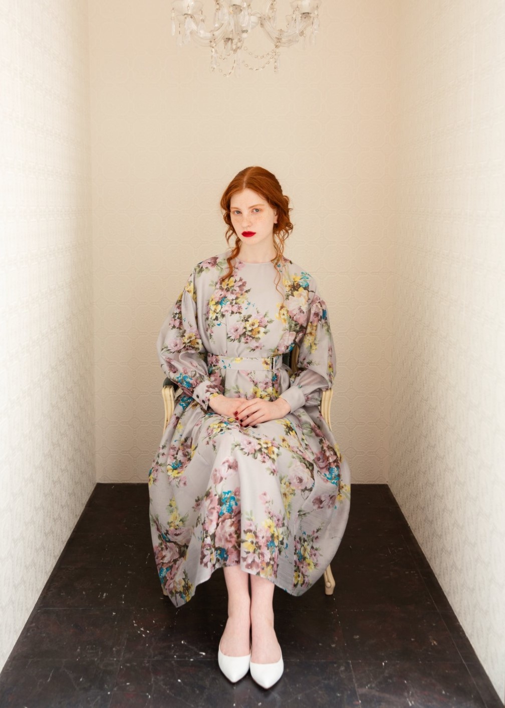 ボリュームテントワンピース