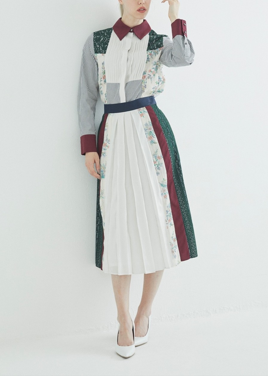 パッチワークスカート