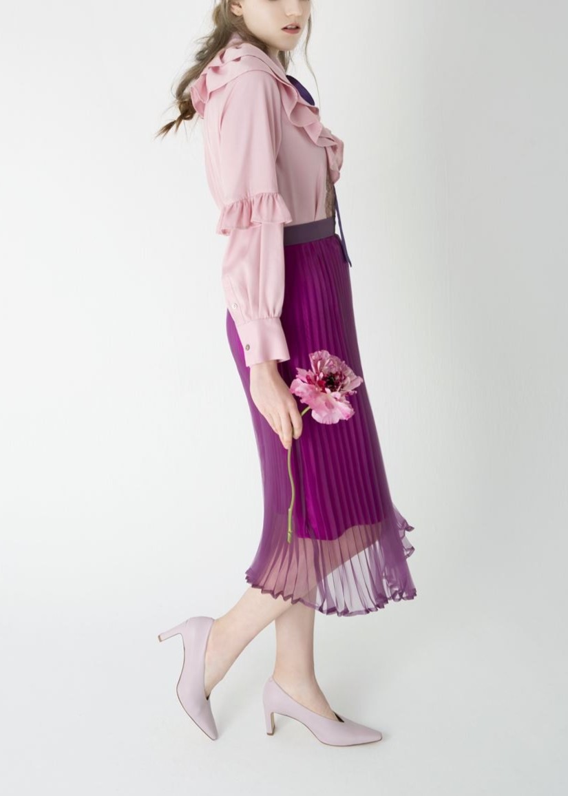 アコーディオンプリーツスカート