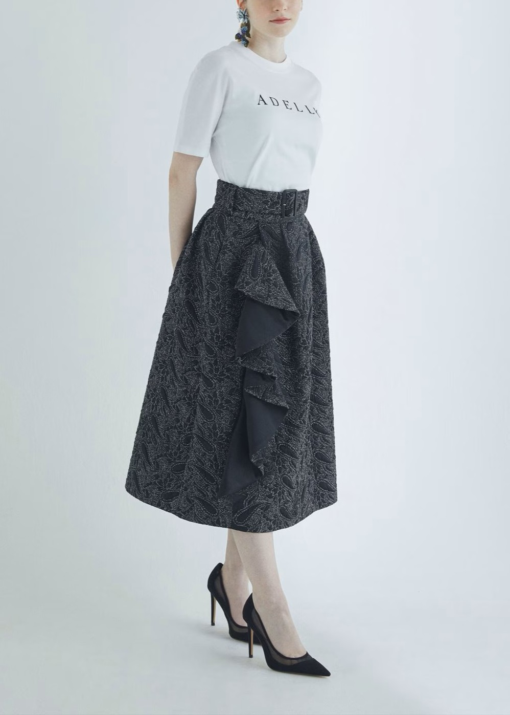 フリルベルトスカート