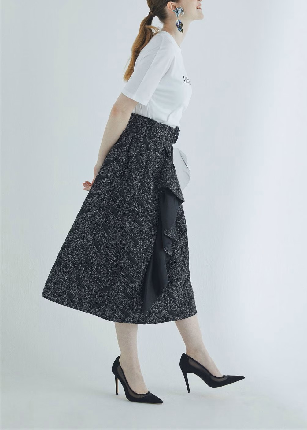 フリルベルトスカート