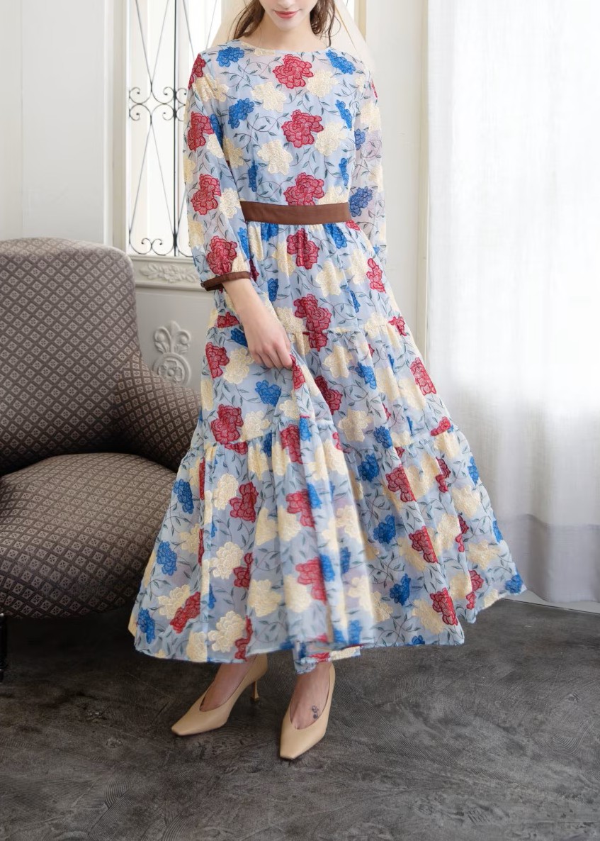 クルーネックティアードワンピース | ADELLY×AIRI KISAKI | ADELLY