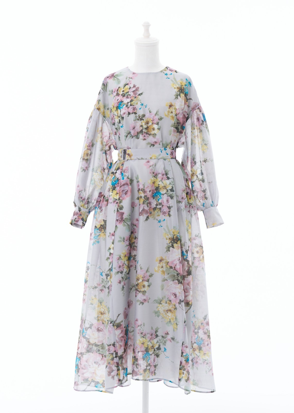 Vintage Bouquet ボリュームテントワンピース