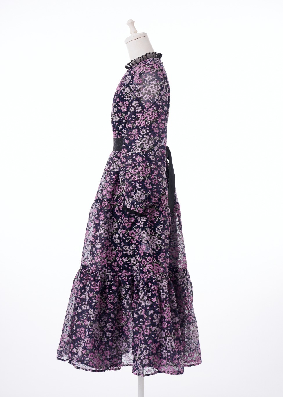 SAKURAティアードロングワンピース