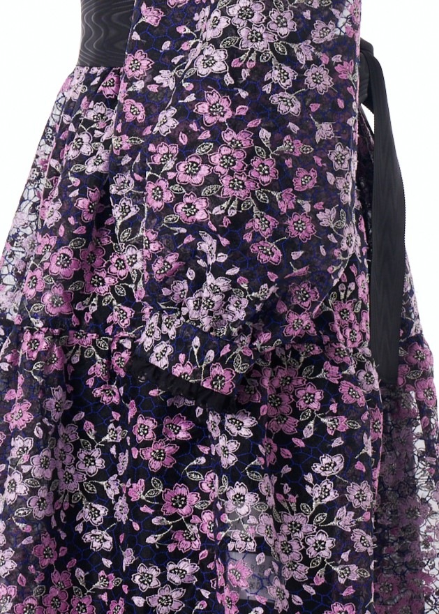 SAKURAティアードロングワンピース