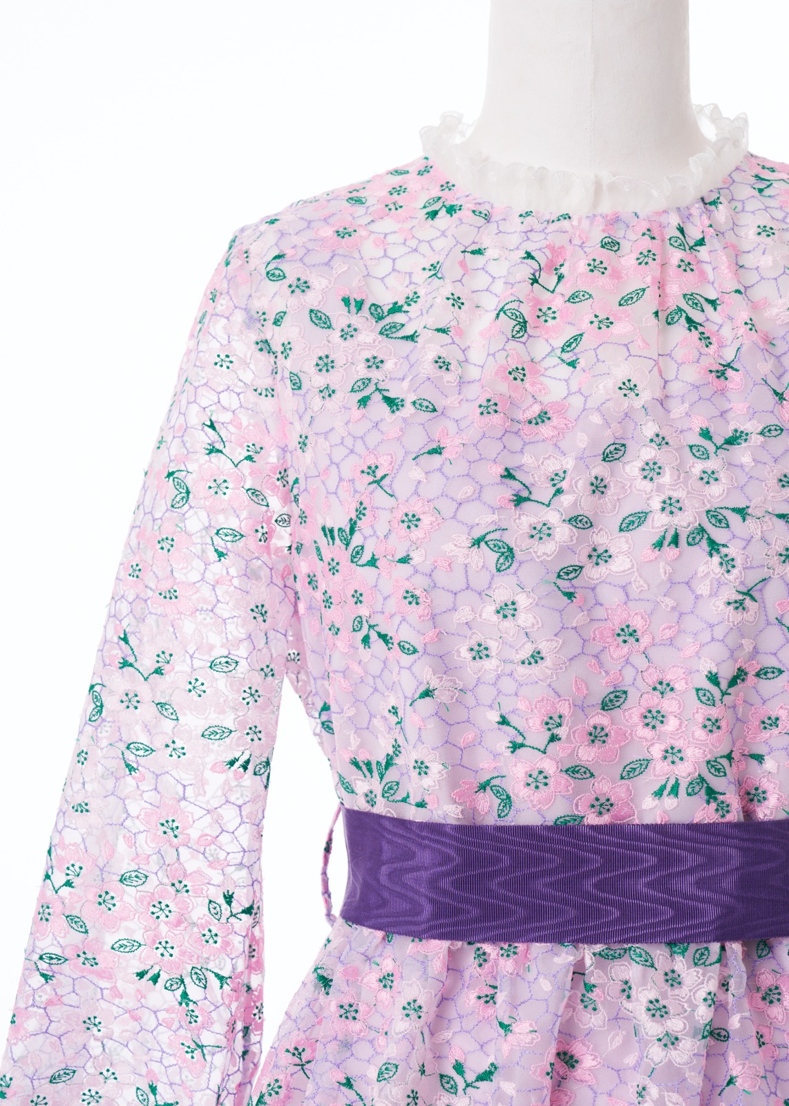 SAKURAティアードロングワンピース