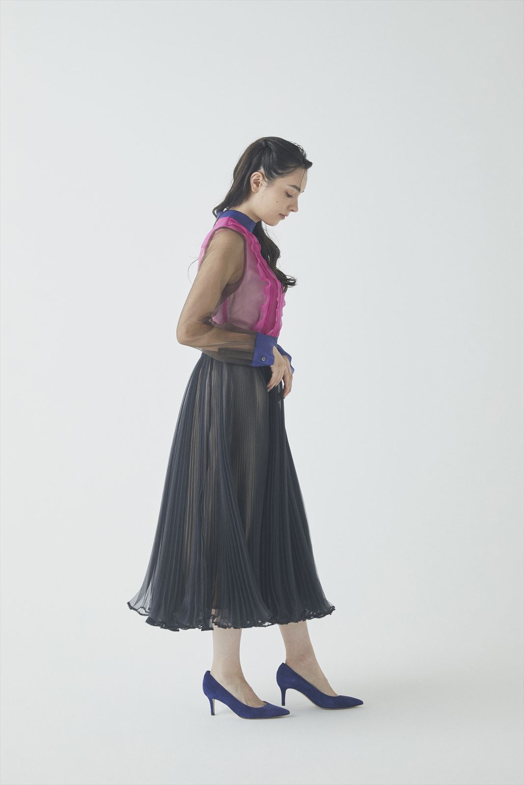 フリルプリーツワンピース | ITEM CATEGORY,DRESS/ドレス | ADELLY ...