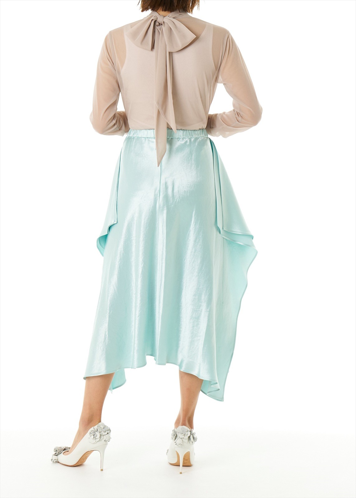 スクエアフォルドスカート