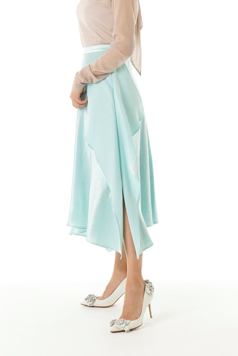 スクエアフォルドスカート