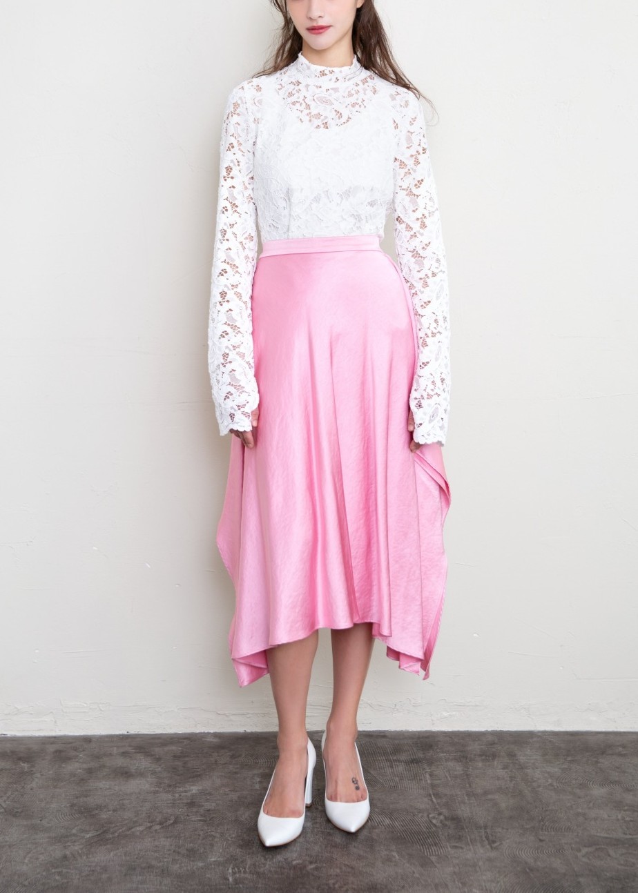 スクエアフォルドスカート