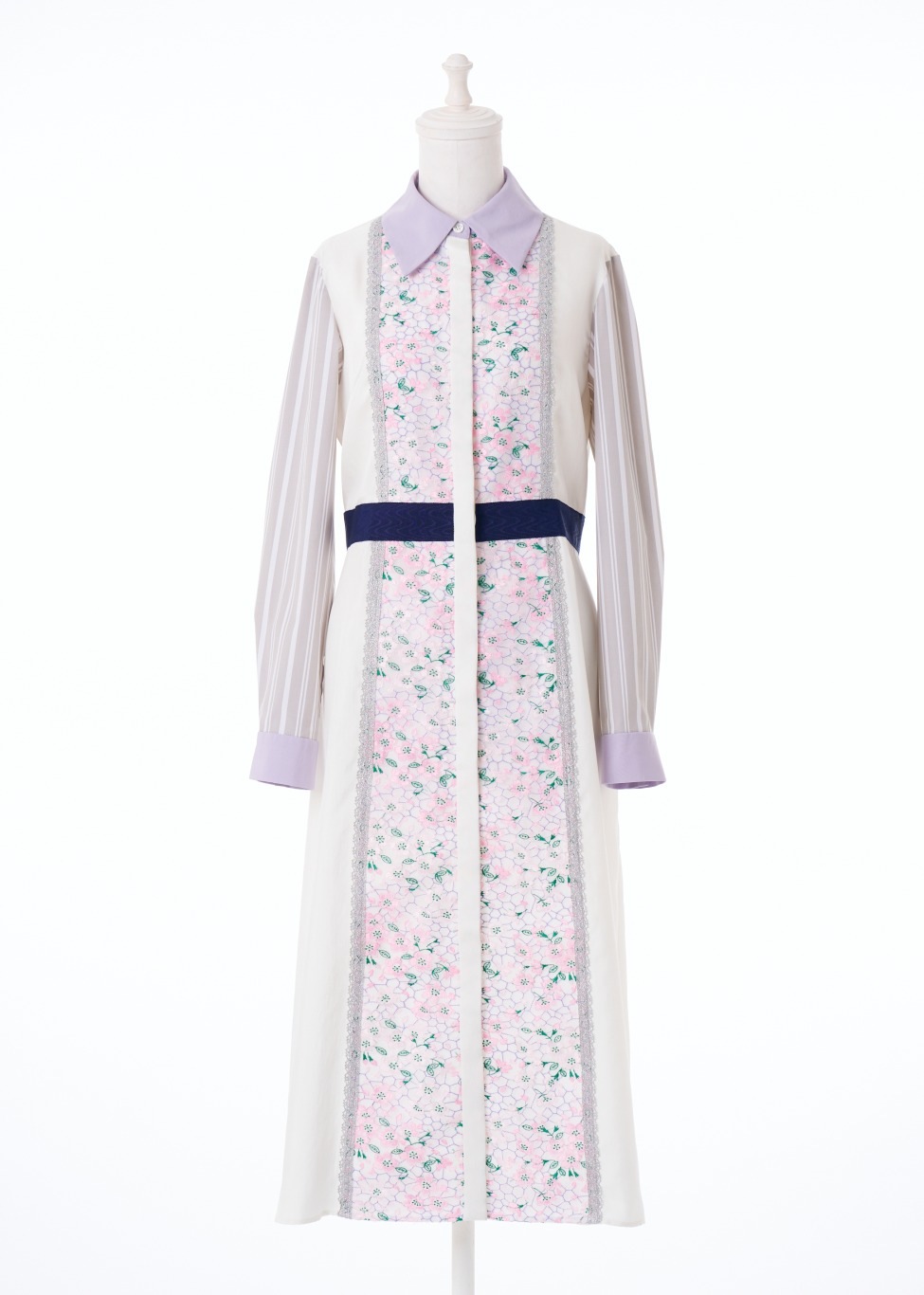 SAKURAパッチワークエンブロイダリーワンピース