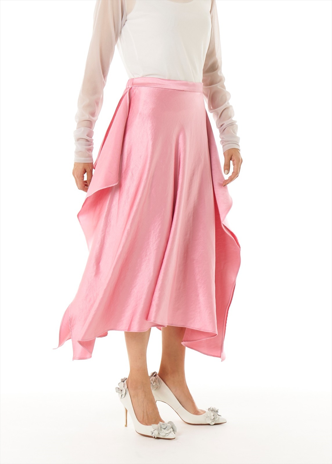 スクエアフォルドスカート