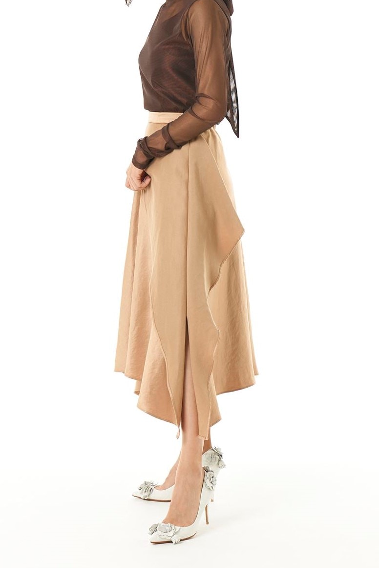 スクエアフォルドスカート