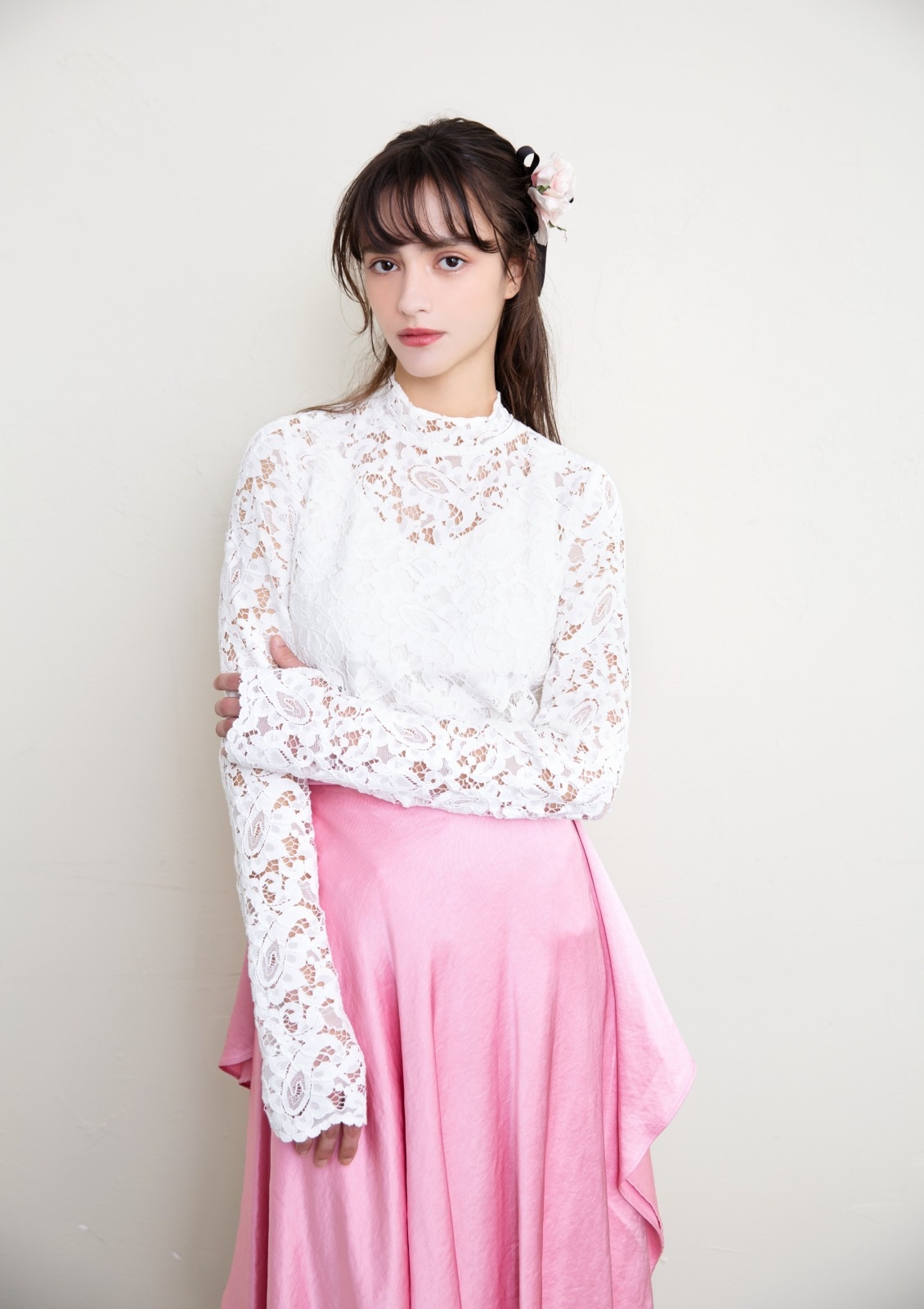 スクエアフォルドスカート