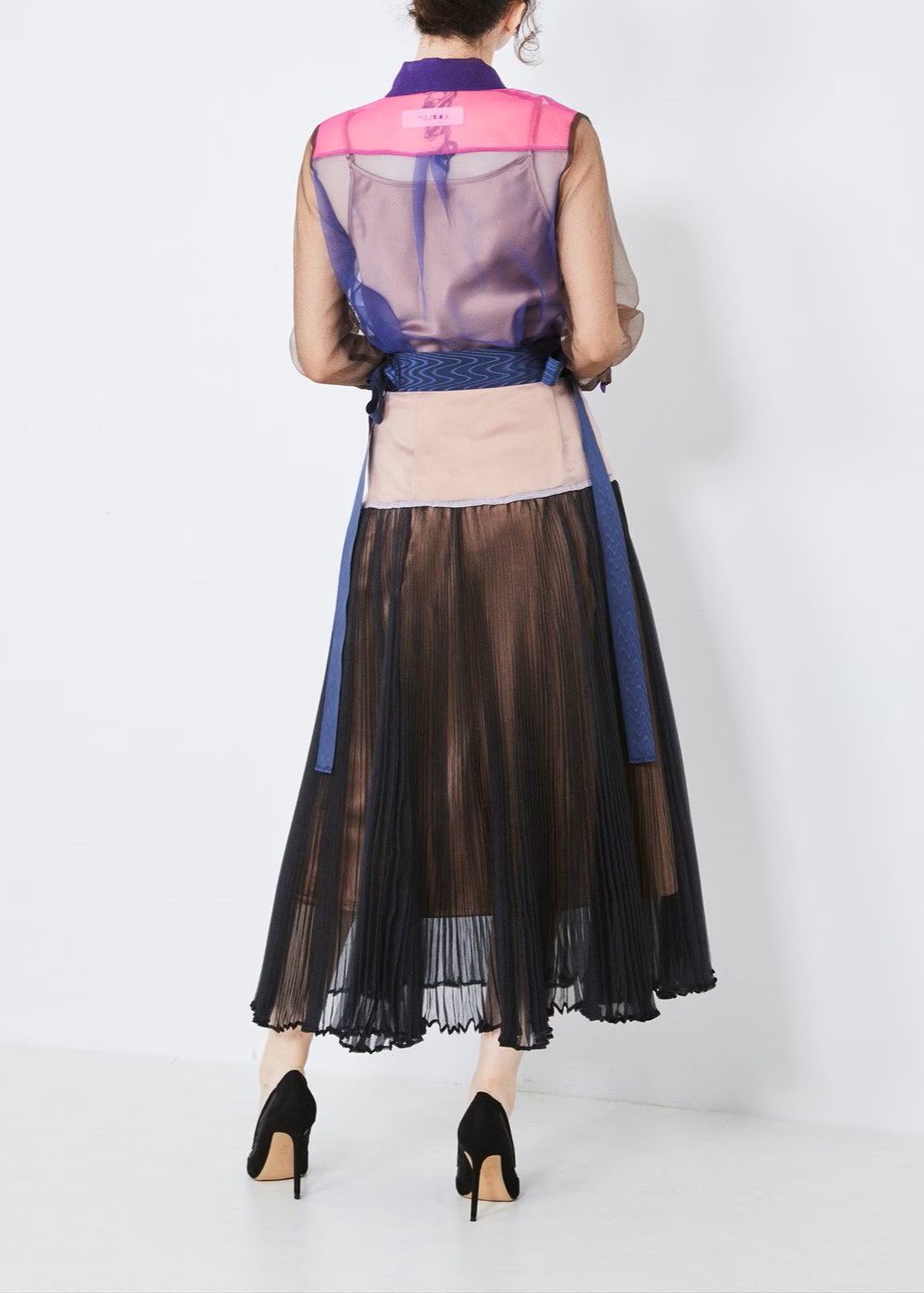 ウエストリボンプリーツスカート