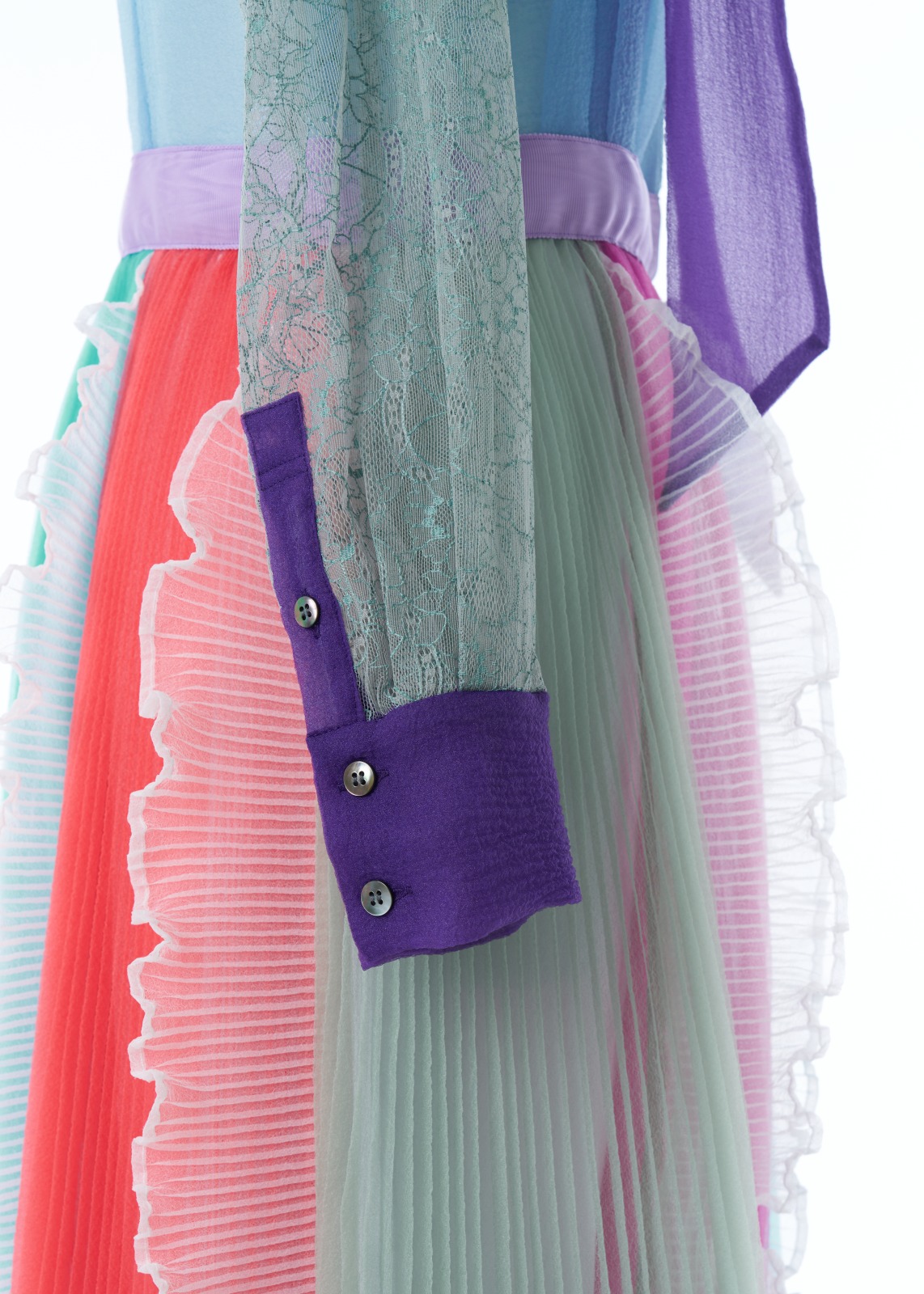 マルチミックスリボンワンピース