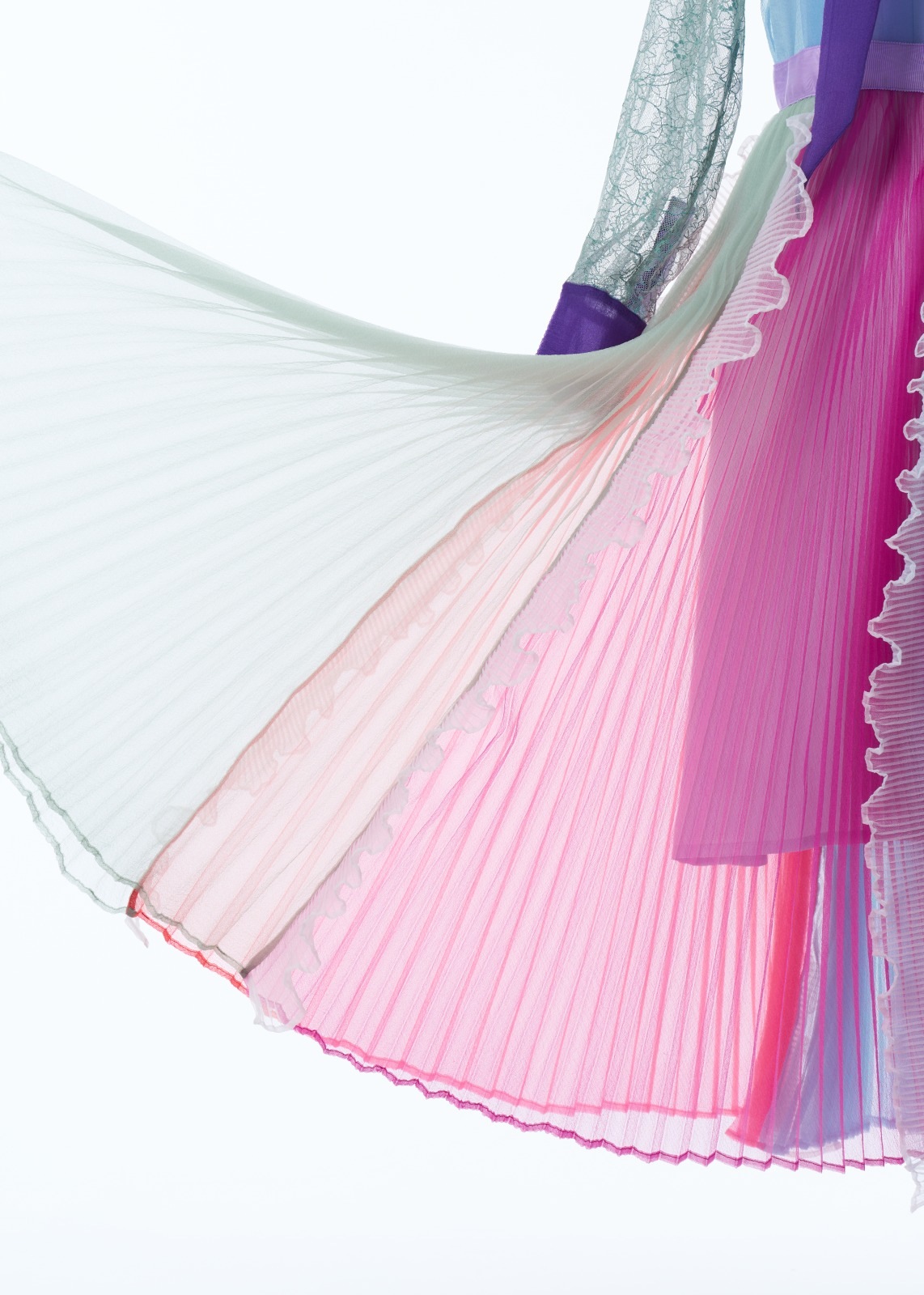 マルチミックスリボンワンピース