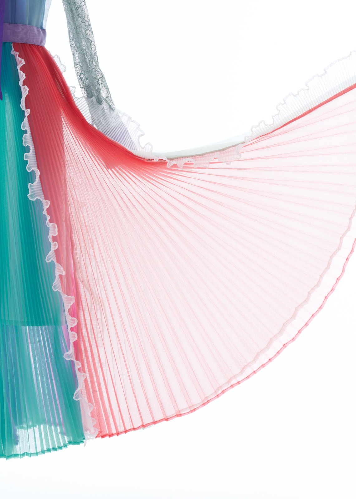 マルチミックスリボンワンピース