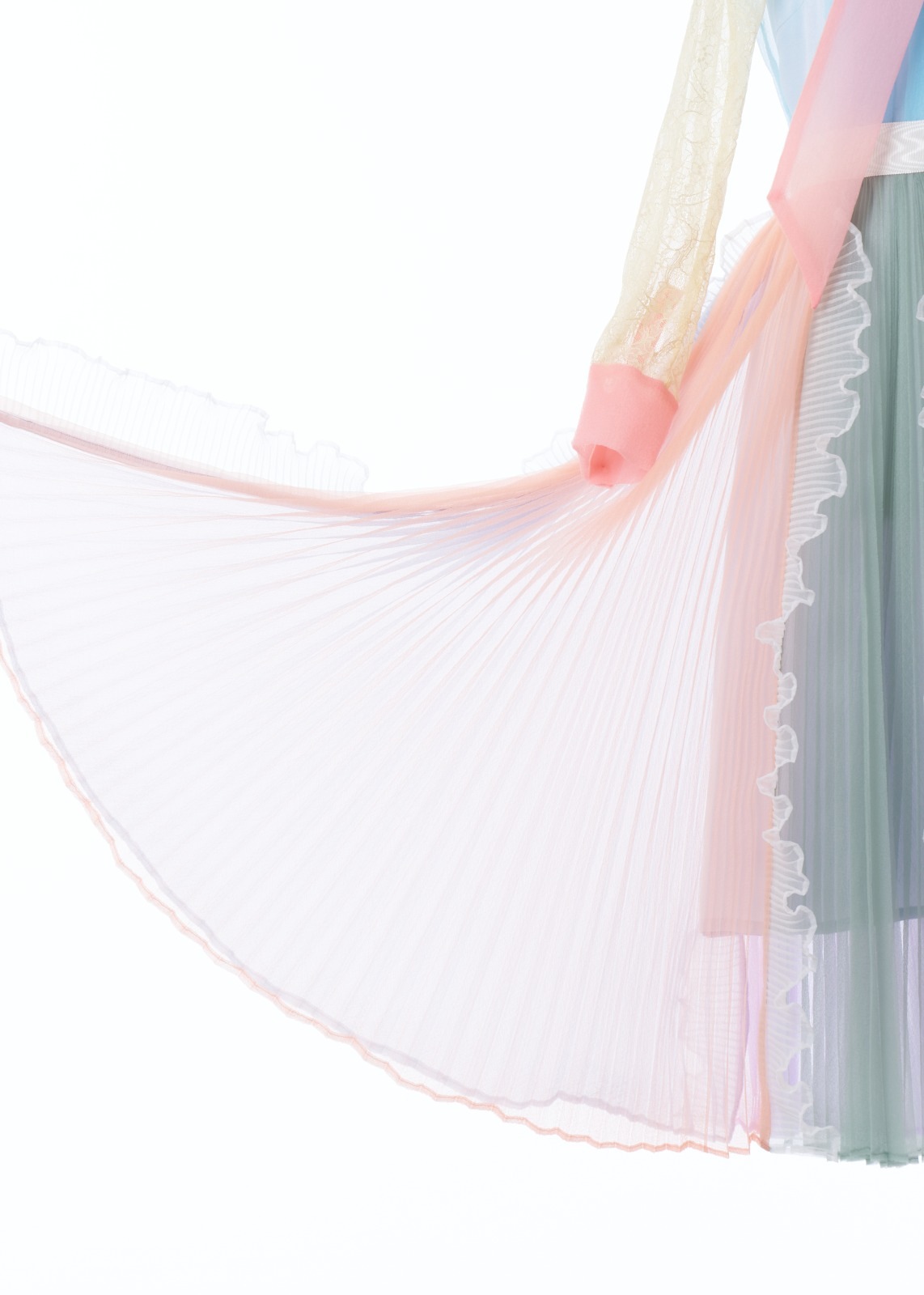 マルチミックスリボンワンピース