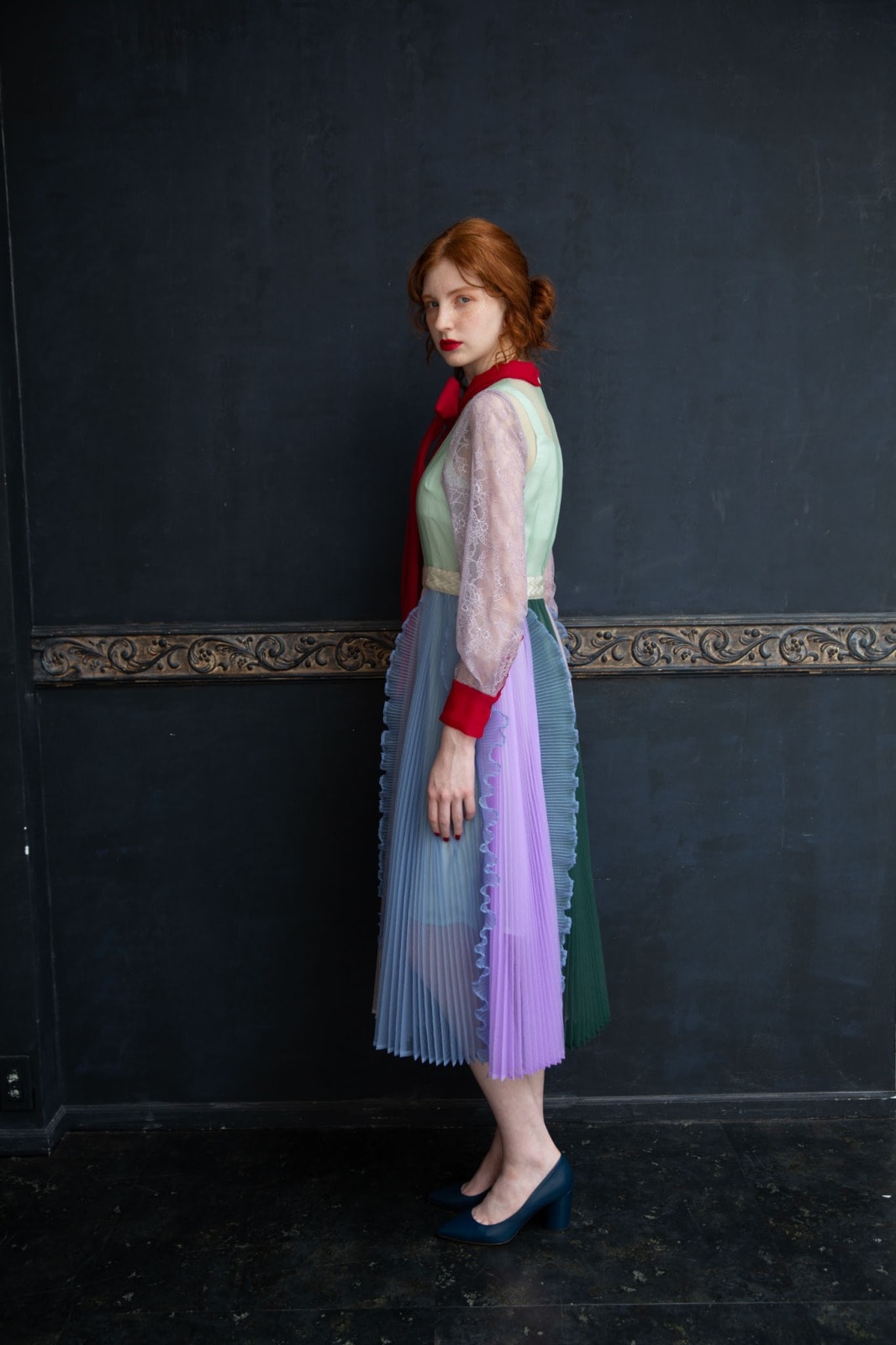 マルチミックスリボンワンピース