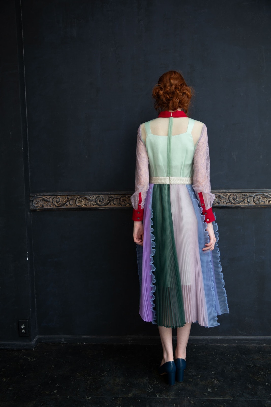 マルチミックスリボンワンピース