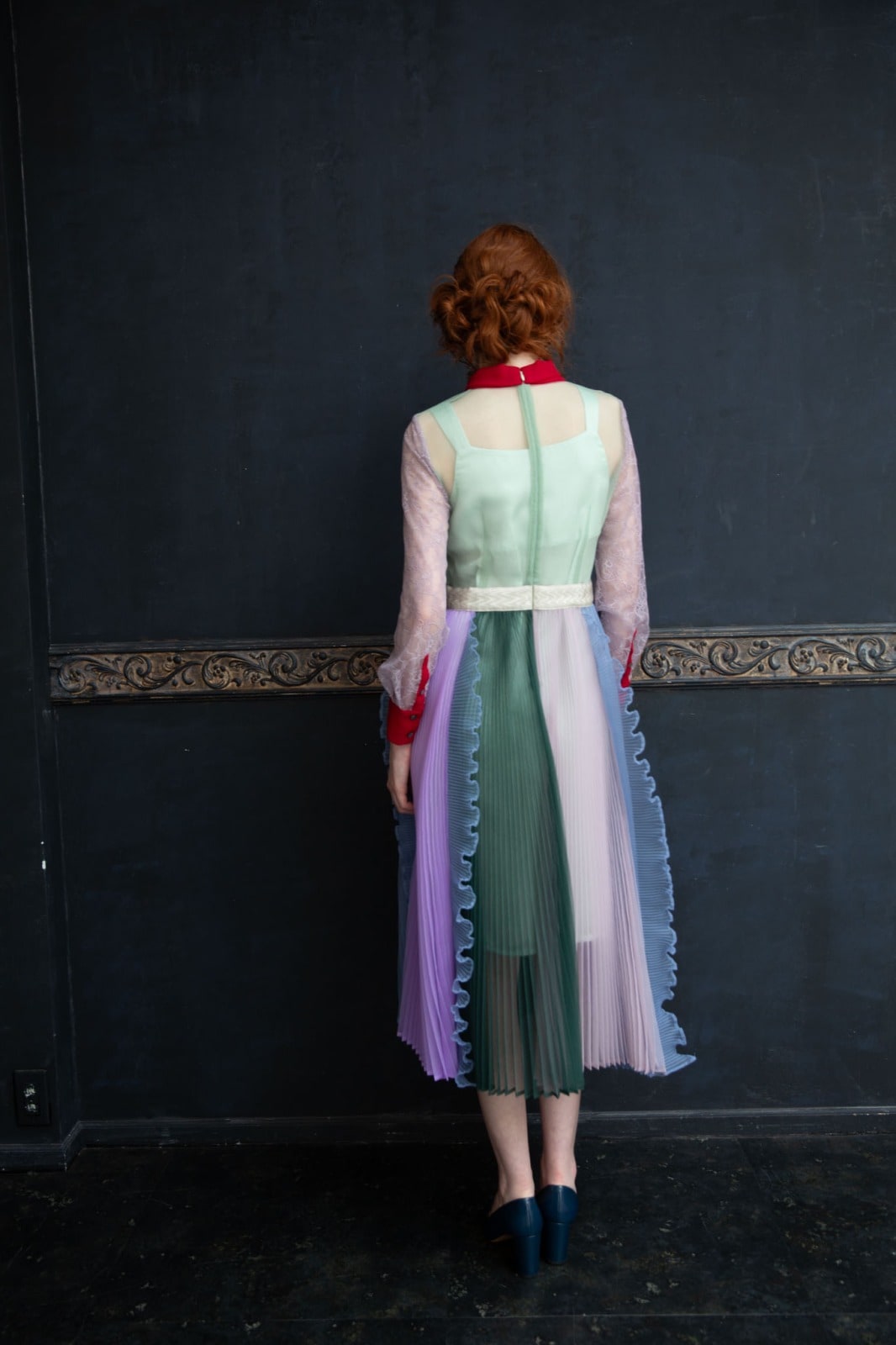 マルチミックスリボンワンピース