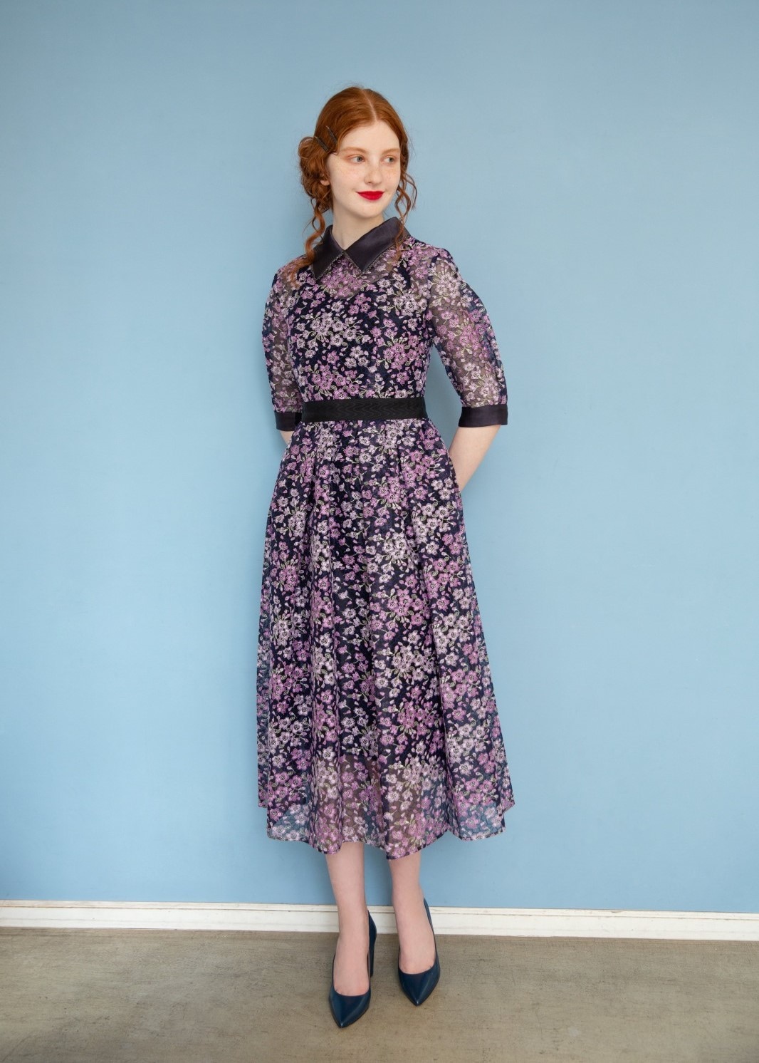 はなももShangri-la ワンピース　ミント　試着のみ新品 はなもも Shangri-La柄ワンピース – BABY, THE STARS SHINE BRIGHT