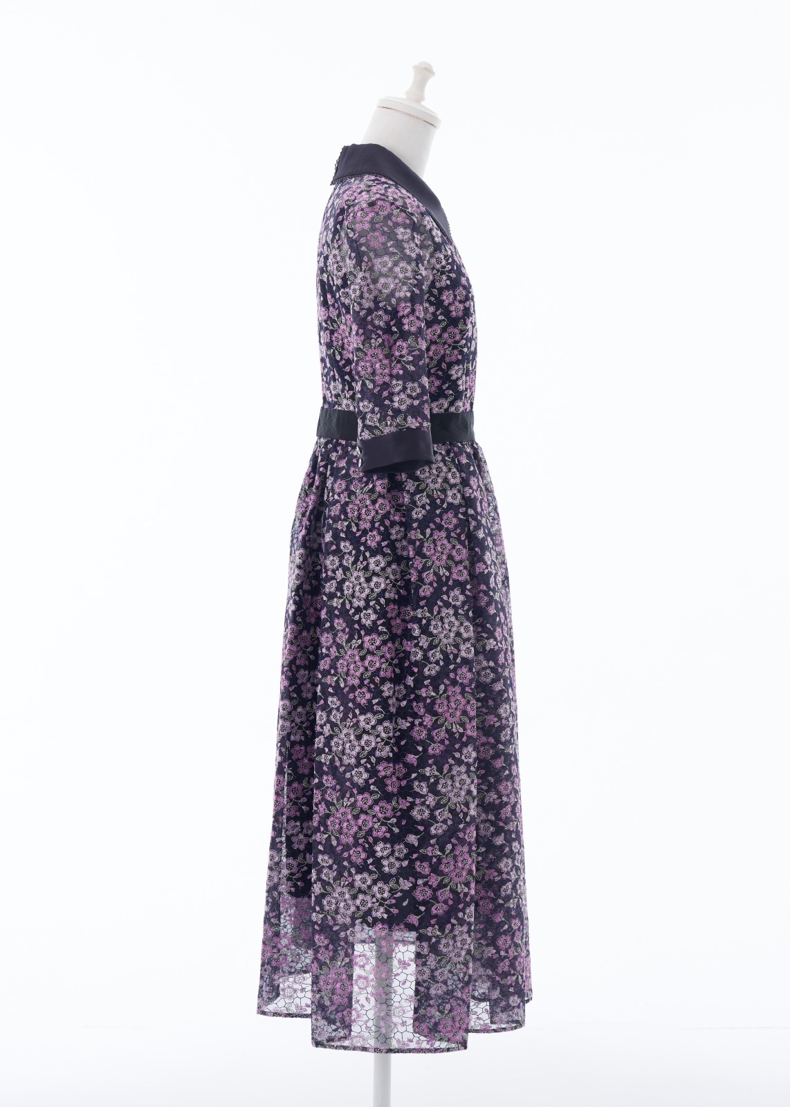 はなももShangri-la ワンピース　ミント　試着のみ新品 セール】 ローン×星座プリントワンピース （ロング・マキシ丈