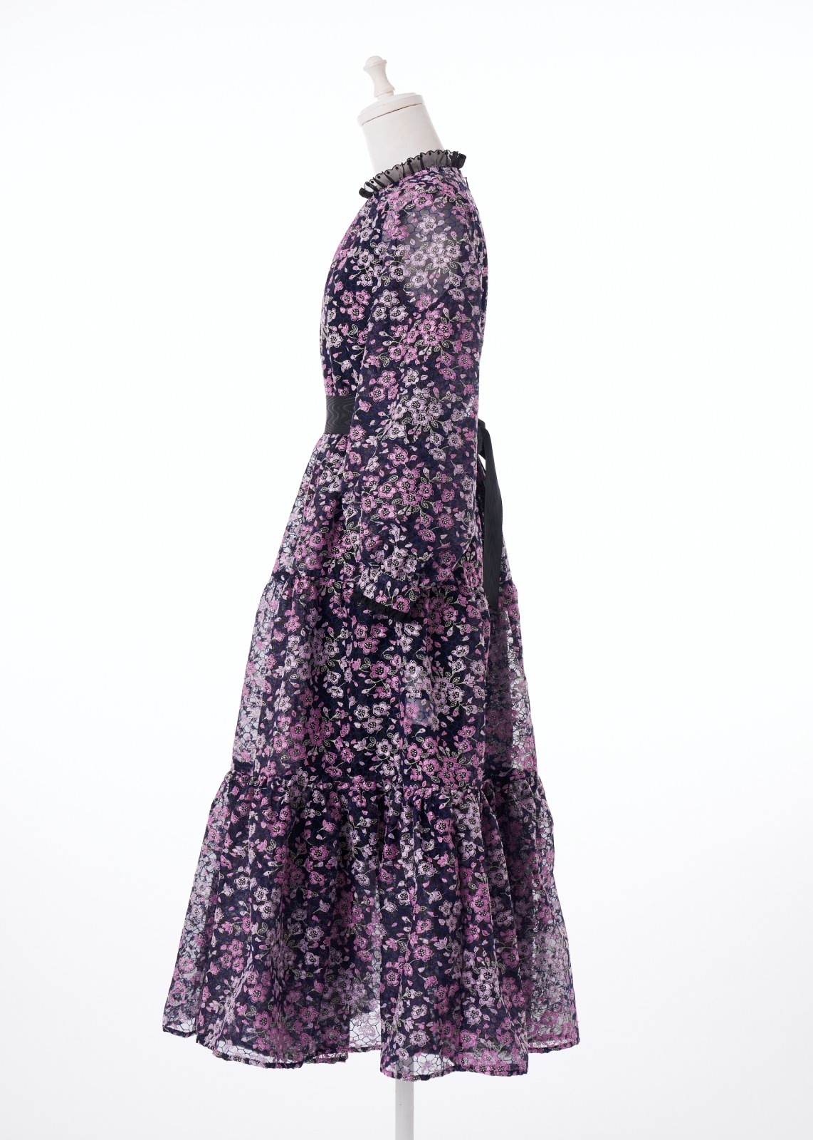 SAKURAティアードロングワンピース