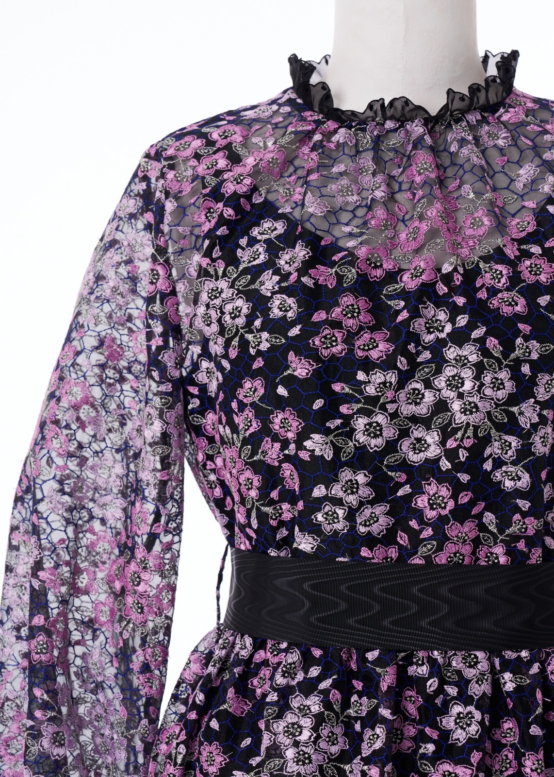 SAKURAティアードロングワンピース