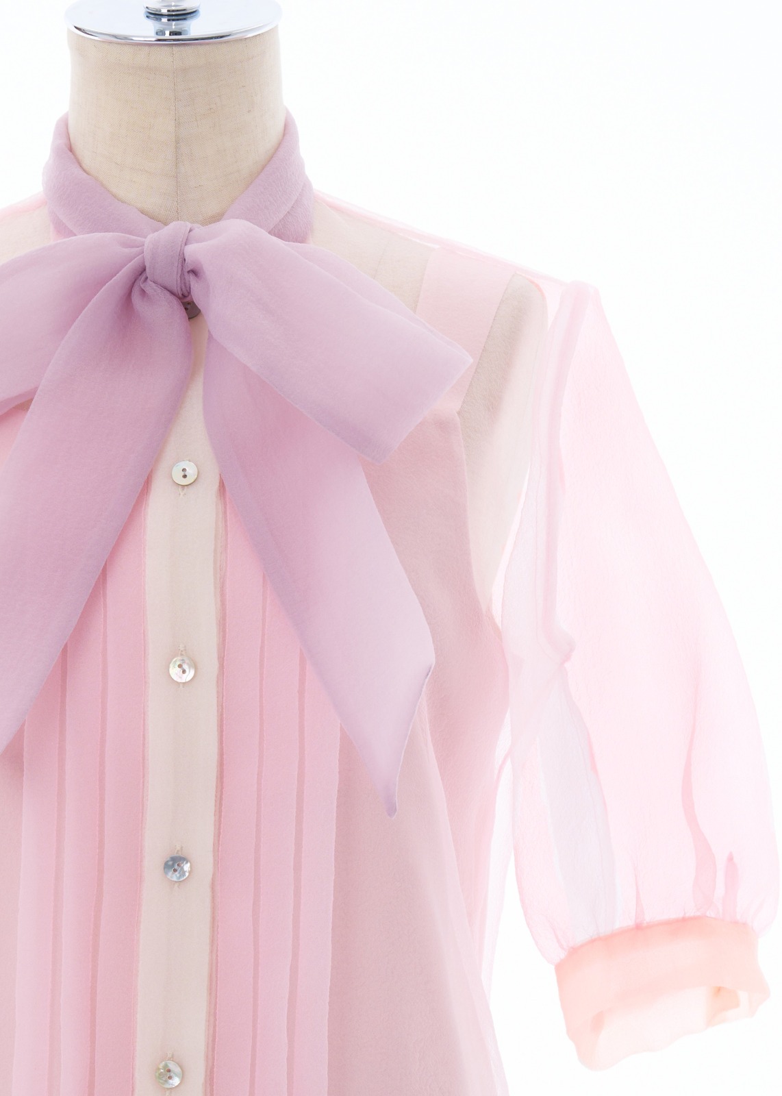 オーガンジーリボンブラウス | すべての商品 | ADELLY ONLINE SHOP