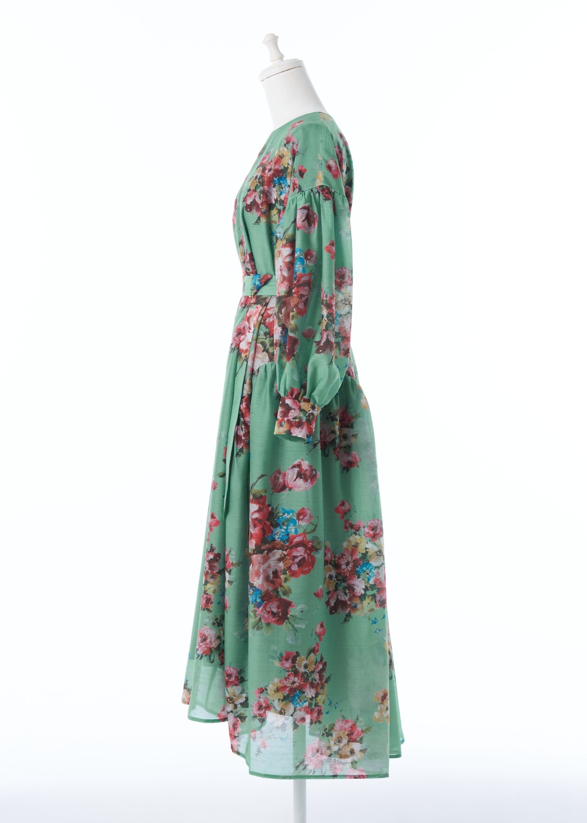 Vintage Bouquet ボリュームテントワンピース