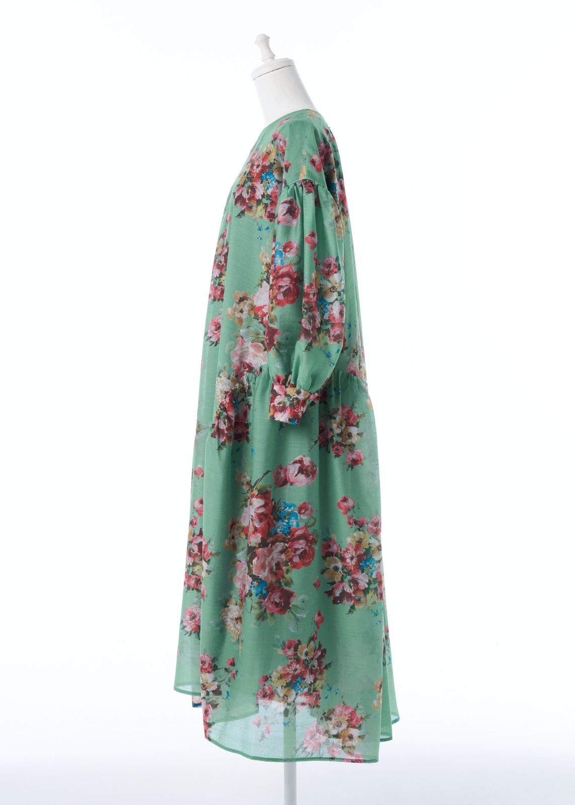 Vintage Bouquet ボリュームテントワンピース