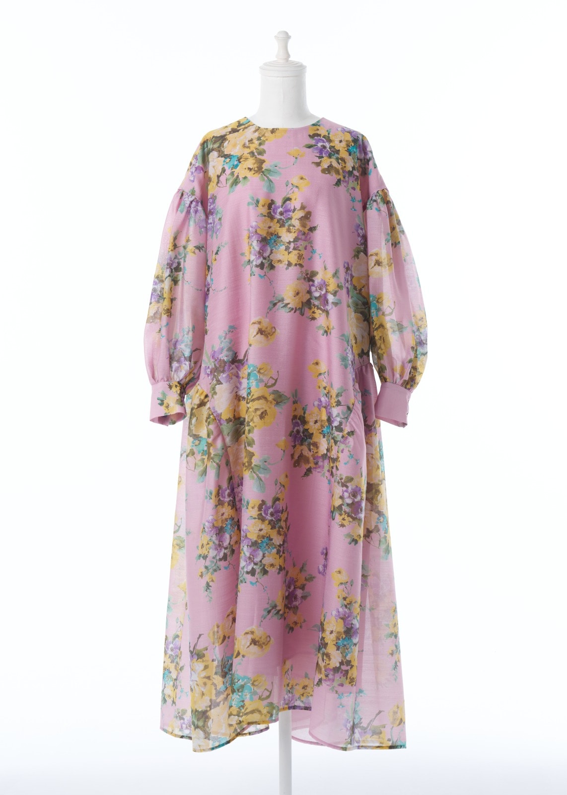 Vintage Bouquet ボリュームテントワンピース