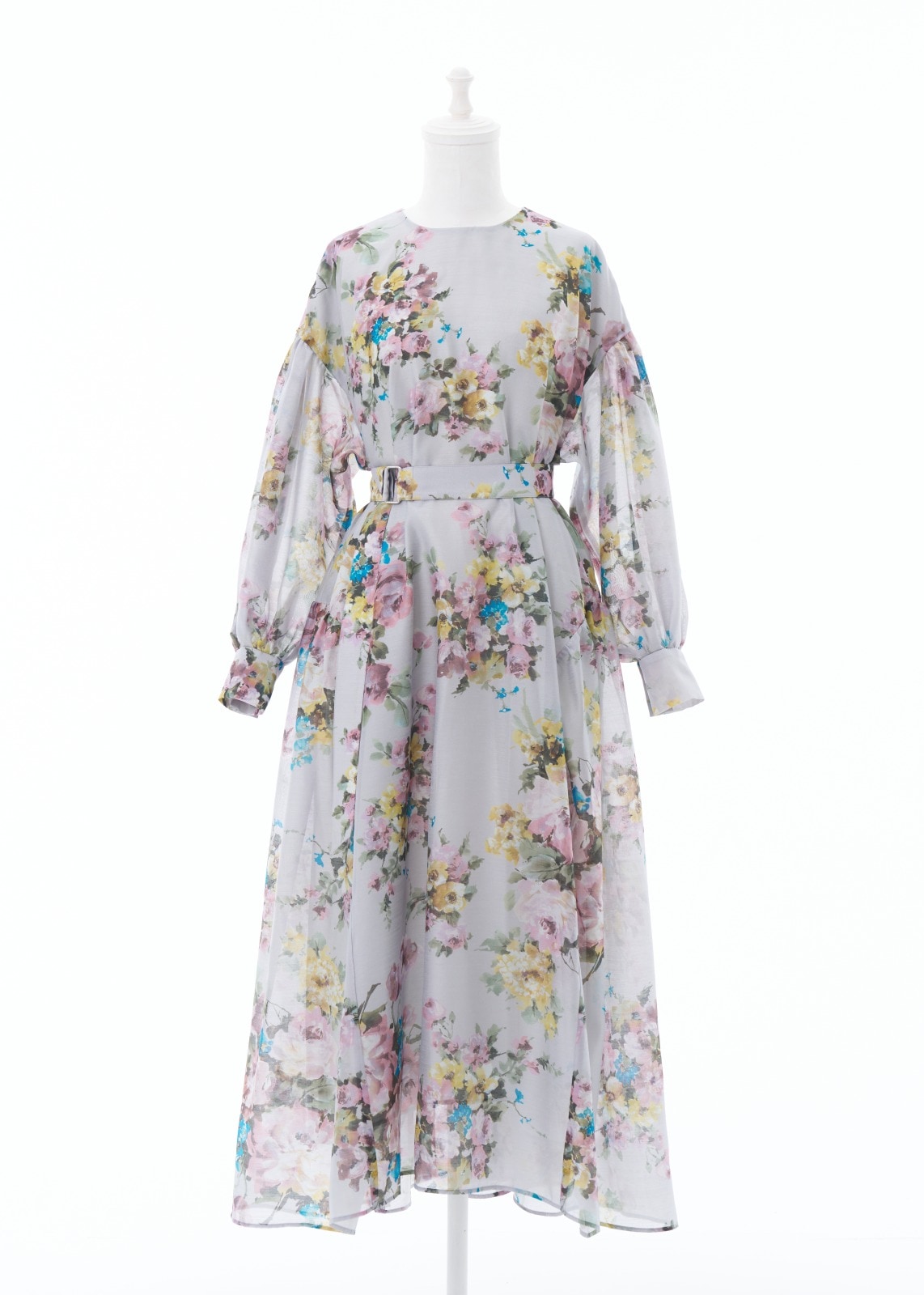 Vintage Bouquet ボリュームテントワンピース